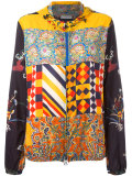 printed hooded jacket