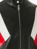 banded collar jacket
