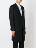 单排扣大衣