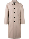 drop shoulder trench coat