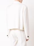 single button cropped jacket