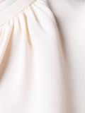 drawstring neck detail top 