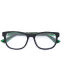 Web arm contrast glasses
