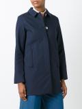 flared buttoned coat