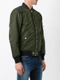 side pocket bomber jacket