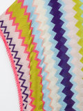 chevron pattern kaftan 