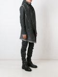 dislocated fastening mid coat