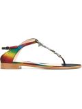 star appliqué sandals