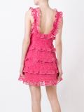 ruffled dress