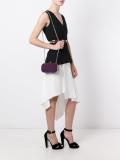 glitter effect cross body bag