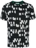 all-over logo print T-shirt
