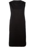sleeveless hooded dress