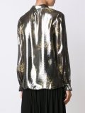 metallic effect shirt