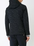 camouflage print hooded jacket