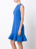 peplum hem dress