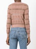 round neck cardigan 