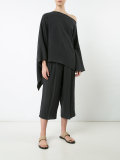 asymmetric poncho top