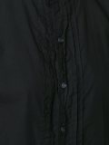 band collar shirt