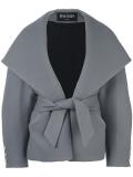 big shawl collar coat
