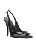 Medusa Head slingback pumps