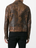 Golden biker jacket