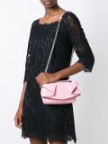 ruffled shoulder bag