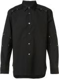 buttoned panel shirt
