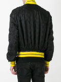 zipped bomber jacket 