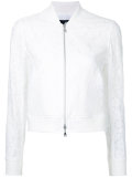 floral pattern bomber jacket