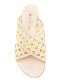 leather flat sandals