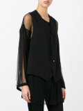 v-neck waistcoat 