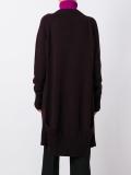 'M' belted cardi-coat