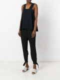 ankle-tie trousers