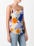 pansy print top