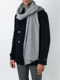 frayed hem scarf