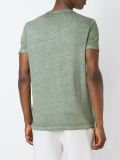 chest logo V-neck T-shirt