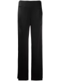 fluid wide-leg trousers