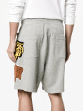 patch track shorts 