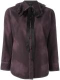 crepe-de-chine blouse