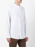 round neck striped shirt