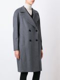 双排扣大衣