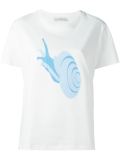 snail print T-shirt