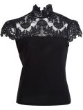 lace detail blouse