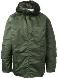 panelled sleeve duffle coat
