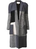 panelled coat