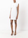 twist neck dress