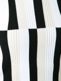 striped panel tank top