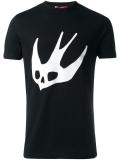 skull swallow T-shirt