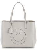 smiley face tote bag