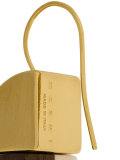 wooden detail earrings